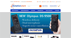 Desktop Screenshot of dictationstore.com